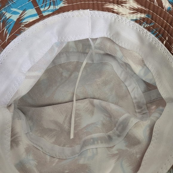 Bucket Hat Men's Boys Tropical Island Adjustable One Size Outdoors Unisex - Picture 5 of 6